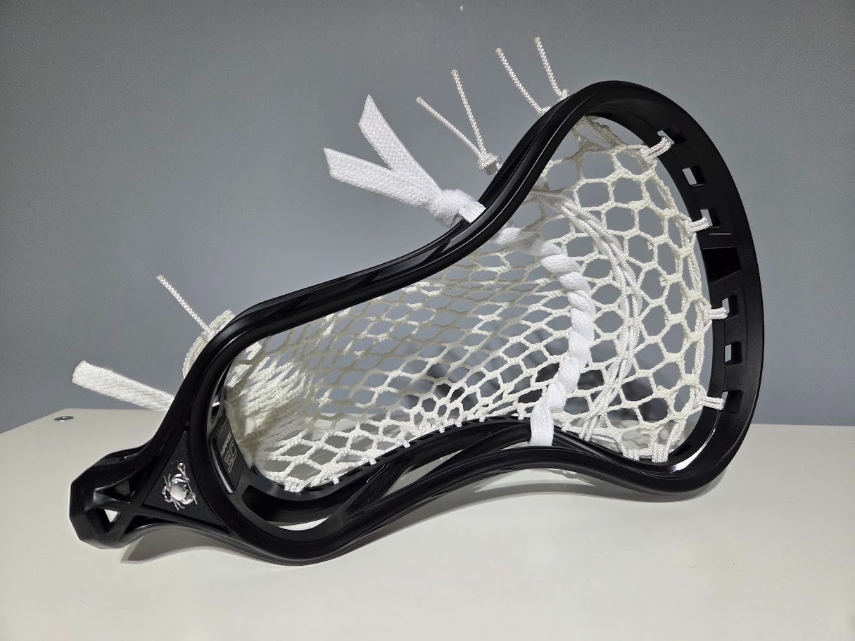 ANY COLOR STRINGING New ECD SMOKE BLACK ION Lax Lacrosse Head Attack Pocket