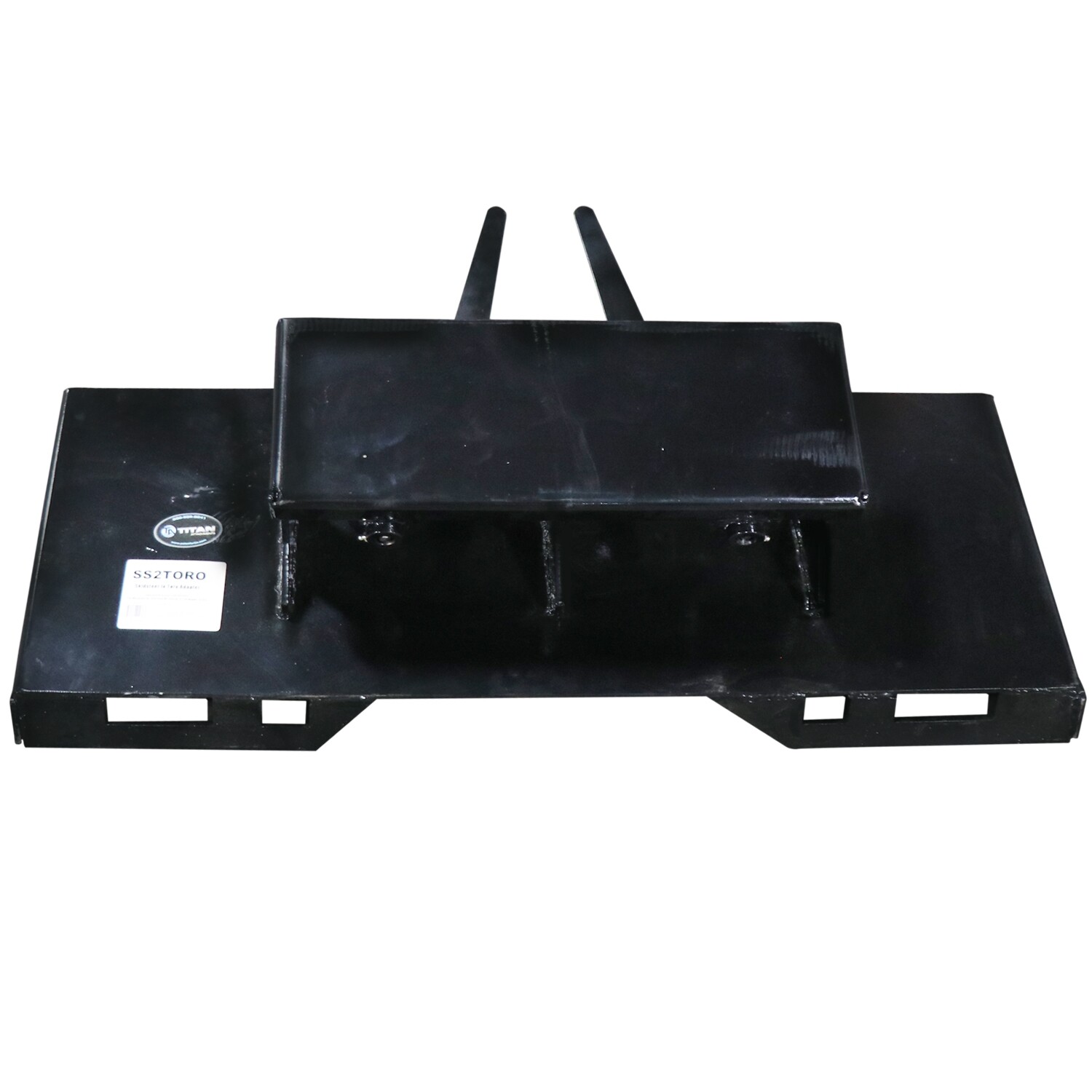 Titan Attachments Skid Steer Quick Tach Adapter, Full Size