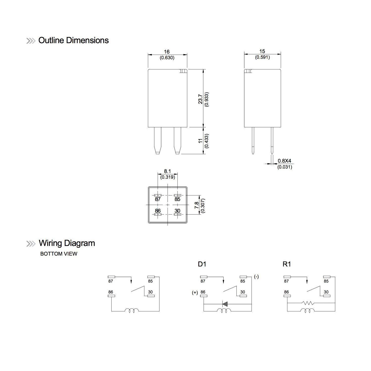 Lots For Song Chuan 303-1AH-C-R1-U01-12VDC Ultra Micro ISO Relay SPNO 20A DC12V