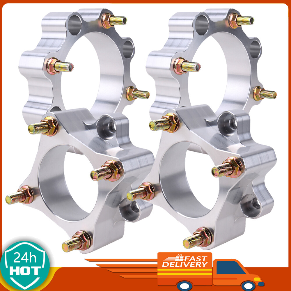 For Yamaha Raptor 700 660 1.5" 2" (3" 4") Complete Wheel Spacers Front Rear Pair