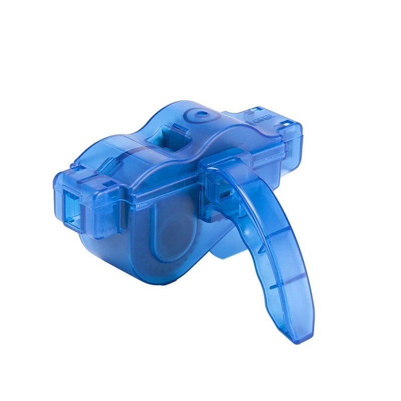 Portable Bike Chain Cleaner Kit Chain Oil Degreaser Scrubber Brush Set