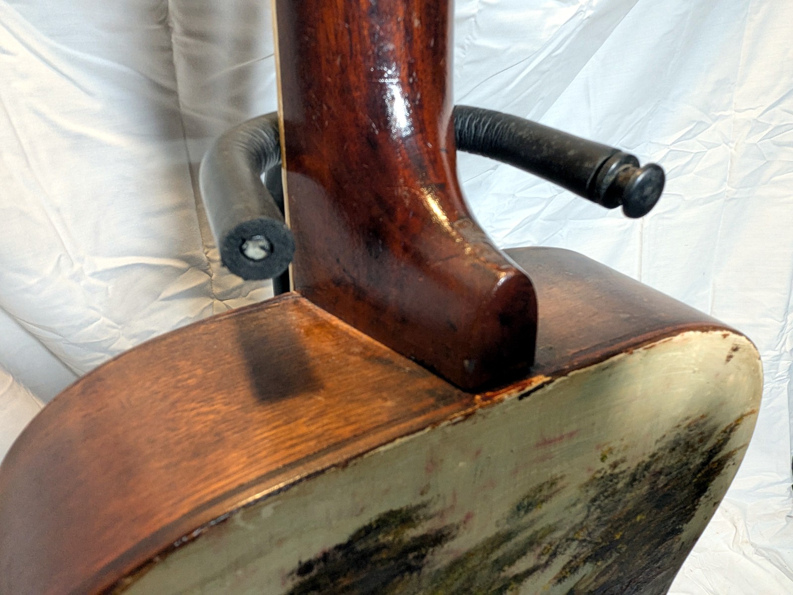 1930's Dobro Model 55 Resonator Round Neck Custom Painted Body and Case