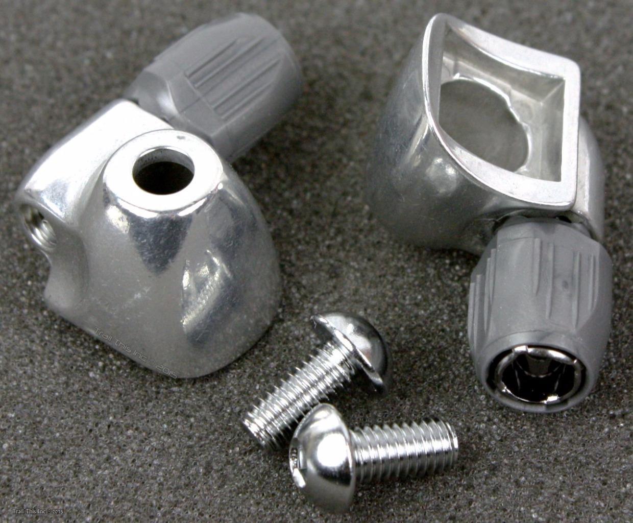 Shimano SM-CS50 Concave Down Tube STI Shift Cable Housing Stops Barrel Adjusters