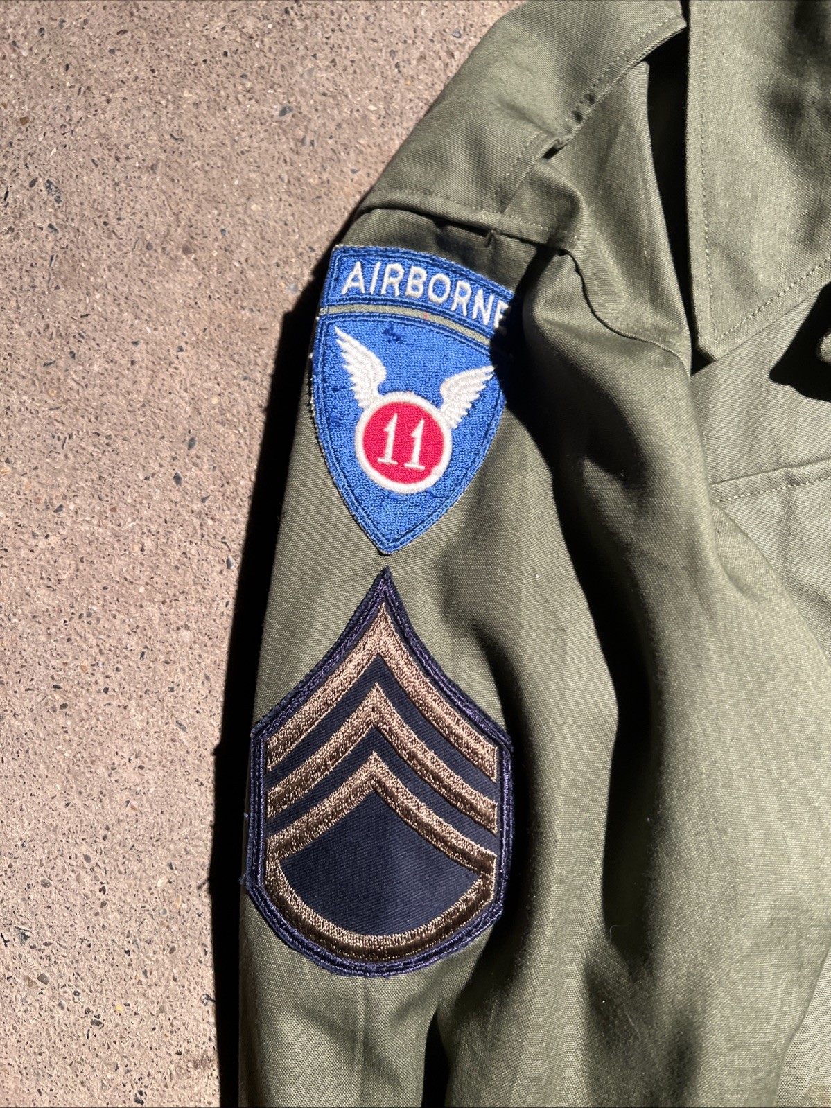 Korean War US Army 11th / 187th Airborne M-1950 Field Jacket (FF530
