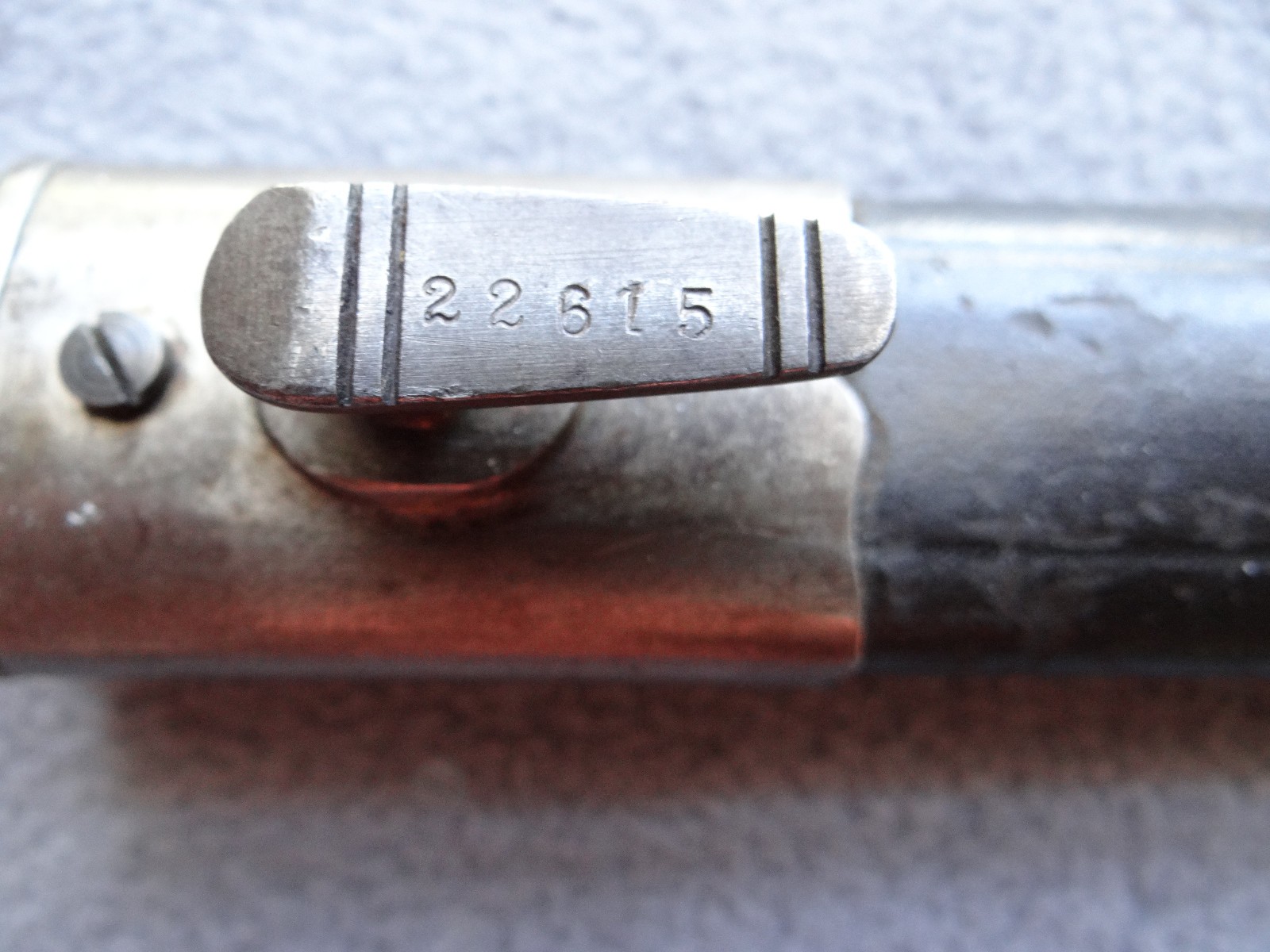 Scarce WWI Peruvian Model 1909 Quillback Bayonet Simson & Co. Suhl