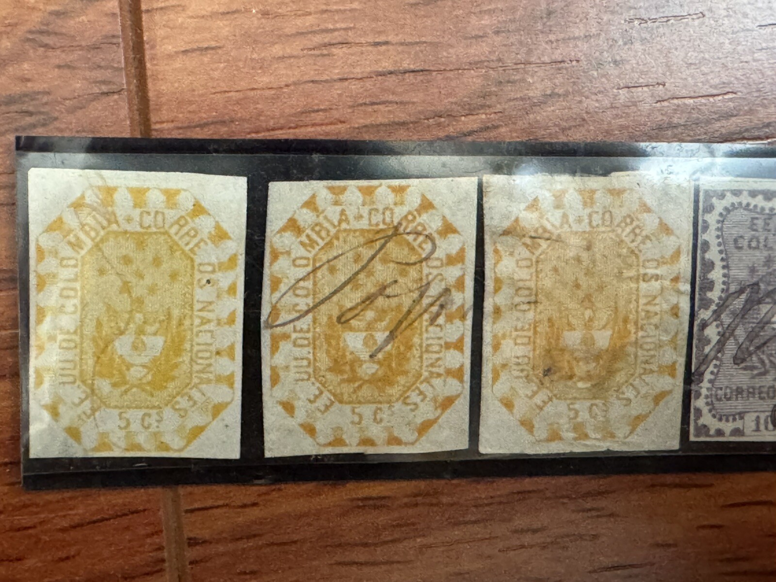 COLOMBIA, 1859 - INTERESTING GROUP OF OLD STAMPS - UNSORTED - USED Lot Of 11