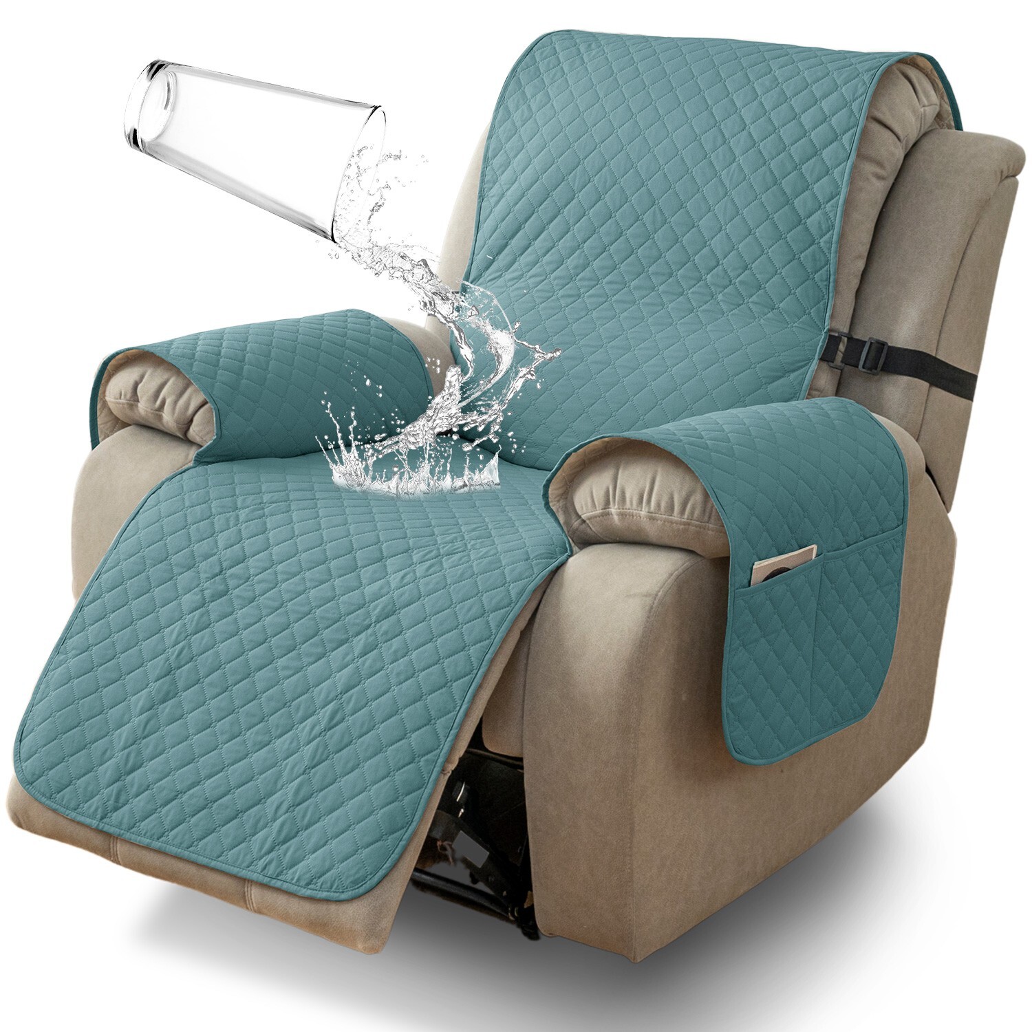 Waterproof and non-slip armchair cover, furniture protection decoration