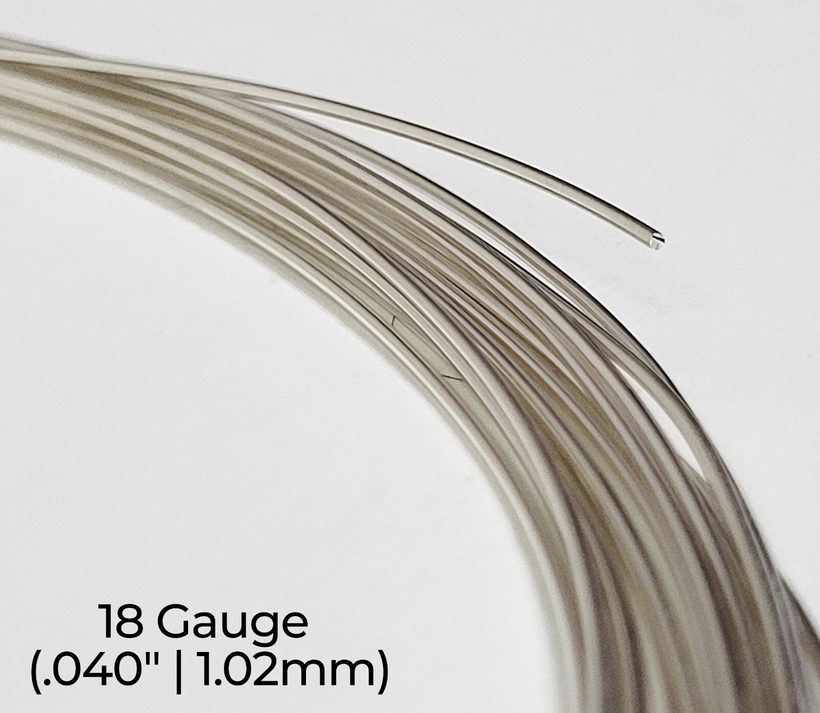 999 Fine Silver Wire | Round | Dead Soft | 10-32 Gauge | 1-10 ft | USA
