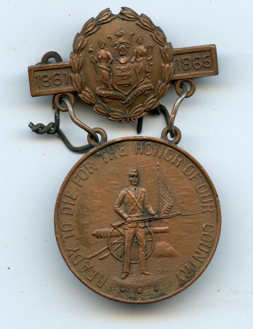 Civil War Drummer Boy Tintype and His Medals