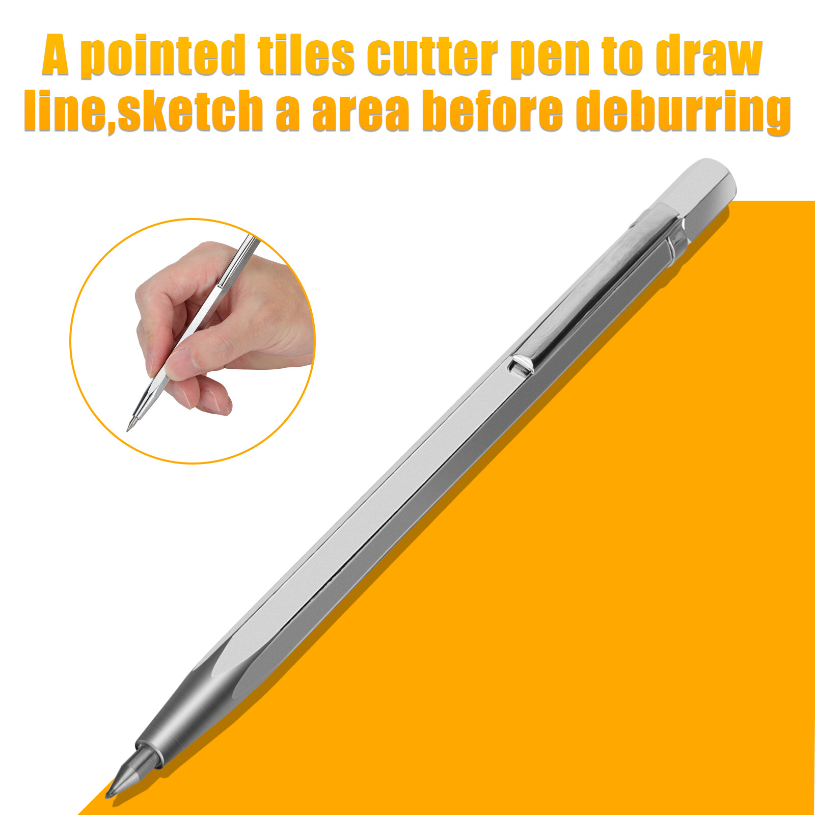 Deburring Tool + 15 High Speed Steel Rotary Burr Removal Blades + Cutter Pen Kit