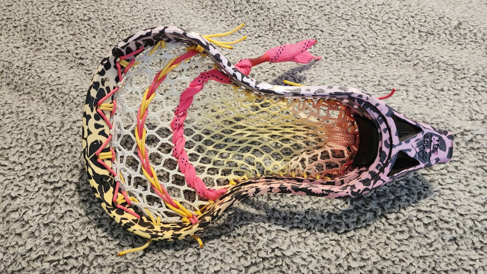 Custom Dyed Traditional Strung STX Ultra Power - Pita Pocket - Red, White, Blue