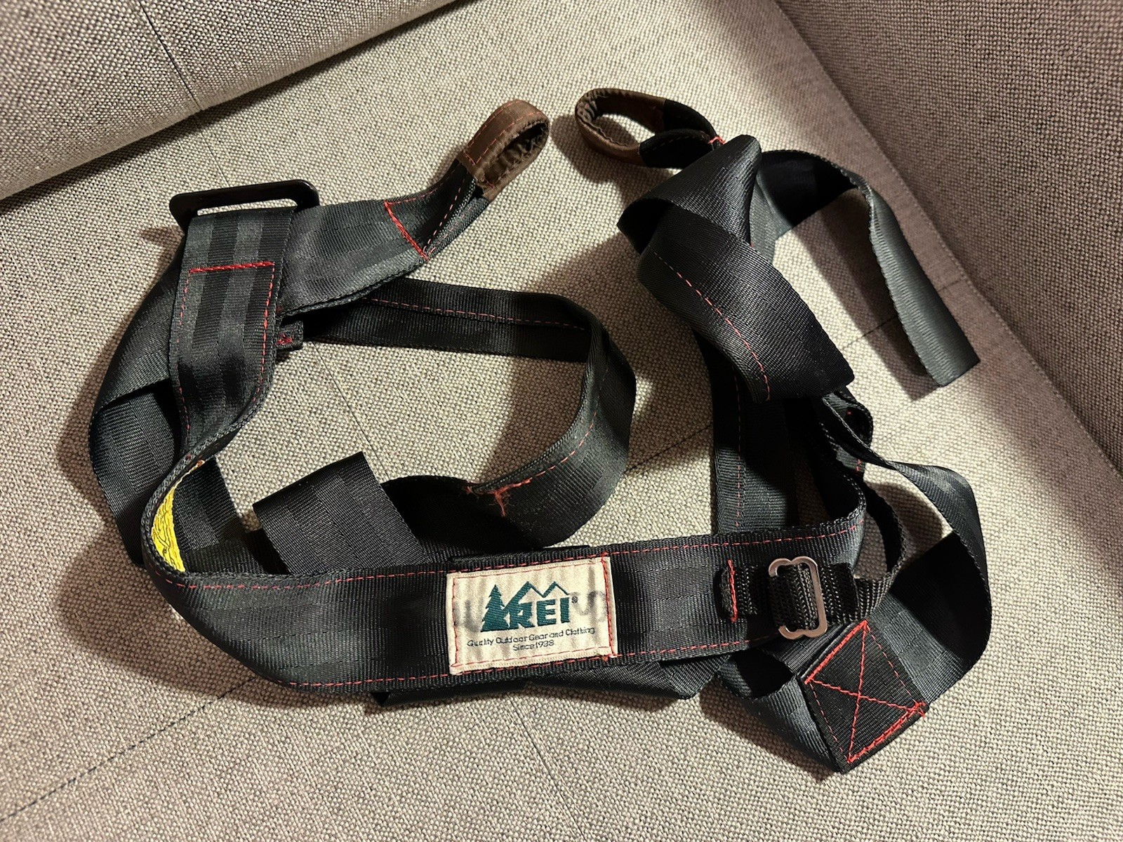 Vintage REI Climbing Harness Size Small