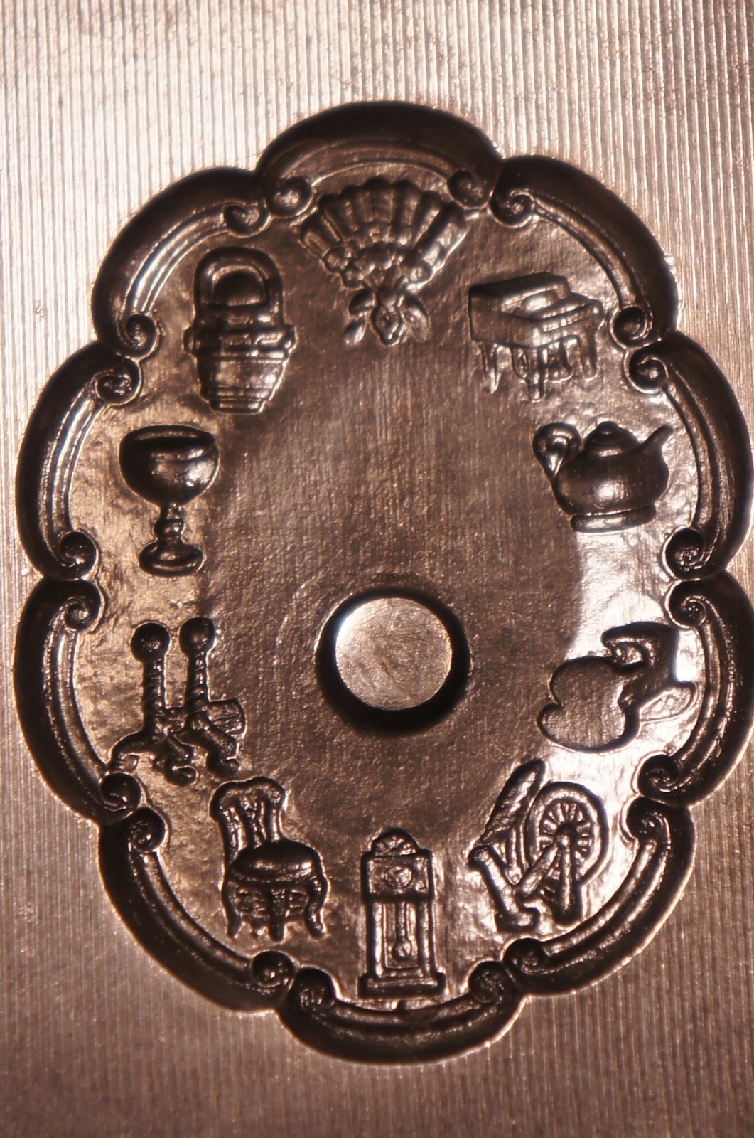 1939 MALT O MEAL Heirloom Cereal Premium STEEL STAMPING DIE Robbins RH721