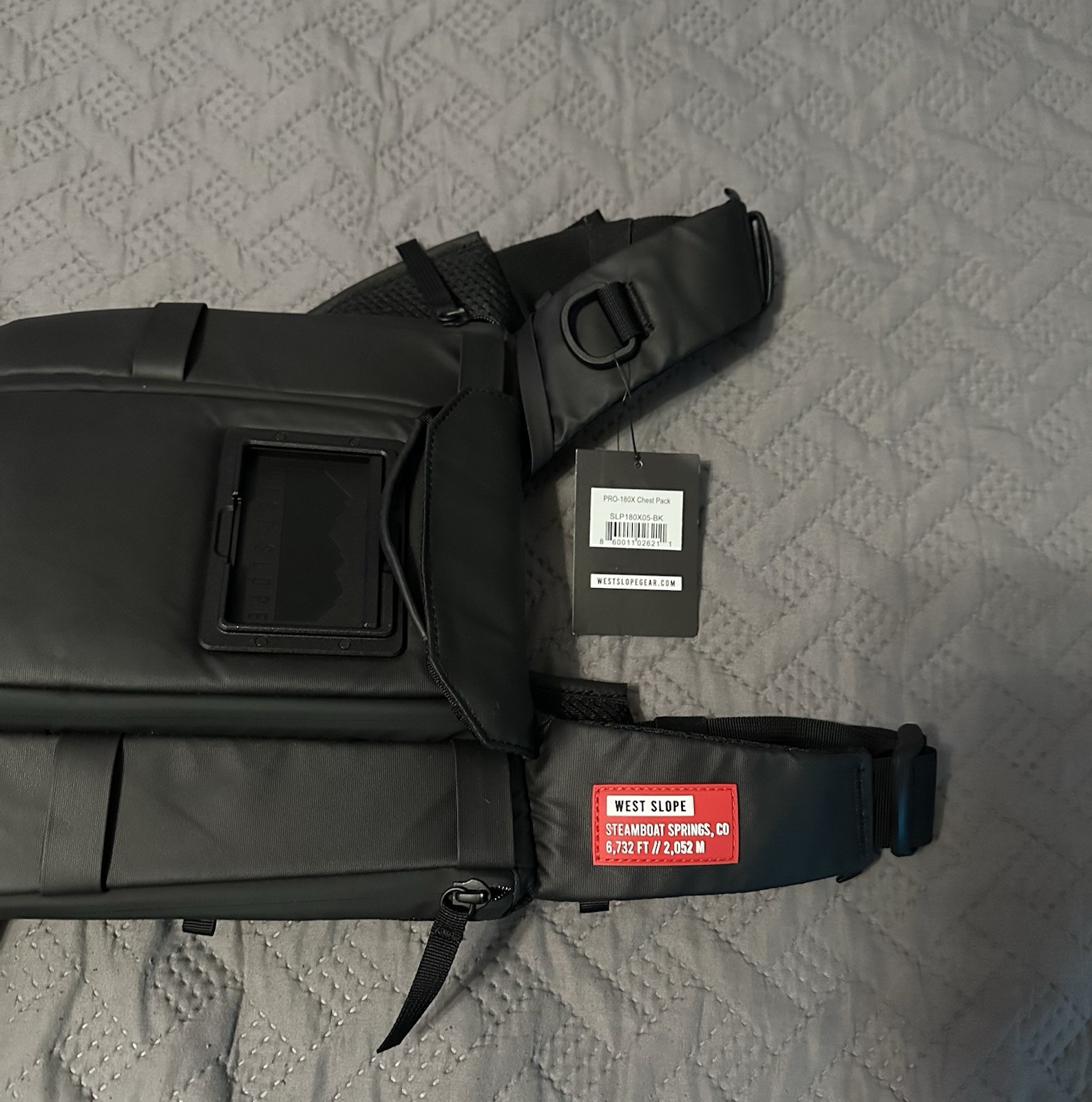 West Slope Gear Pro-180X Chest Pack Black NWT Outdoors Adventure