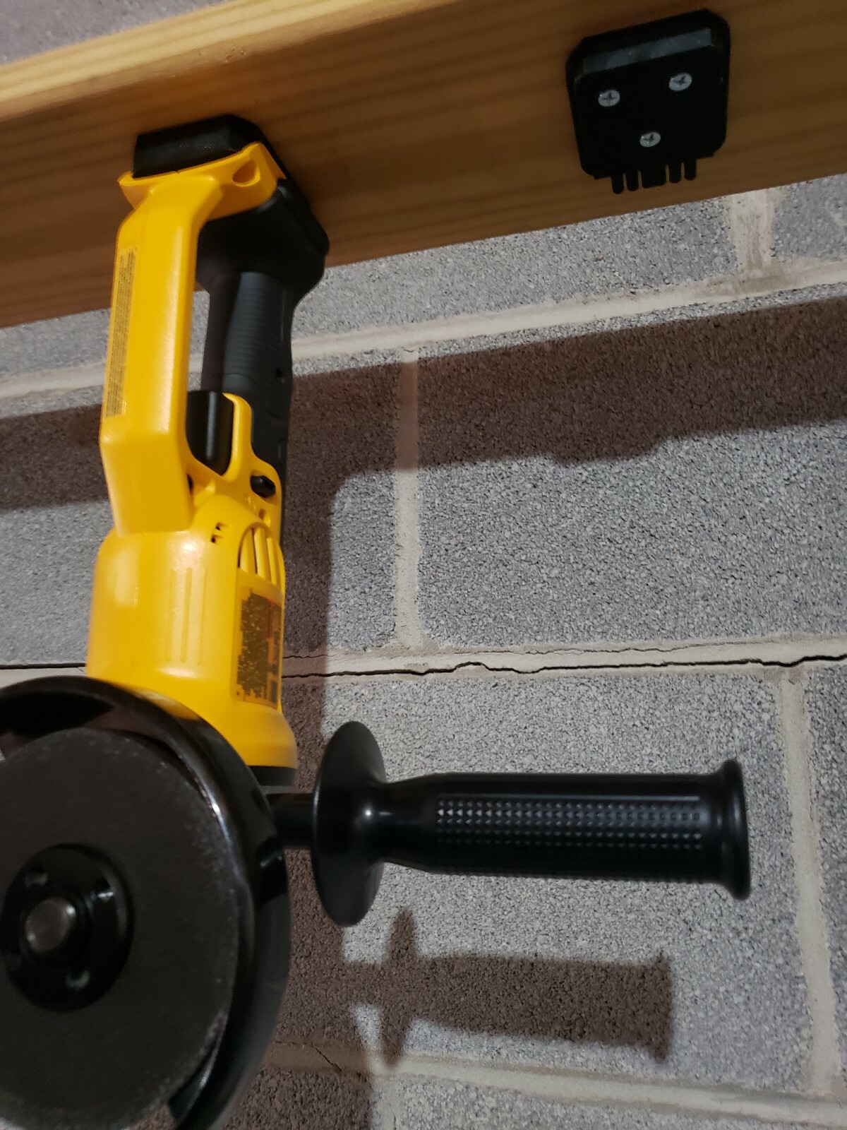 **2 Pack** Dewalt YELLOW 20V Battery Slot Tool Holder Mount