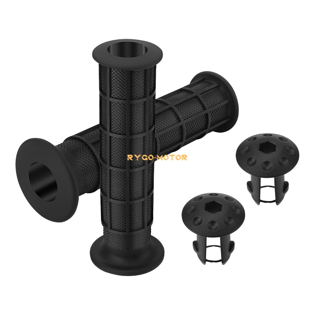 Handlebar Grips w/Guards End for Honda Rancher 420 TRX420 2x4 4x4 2007 2008-2024