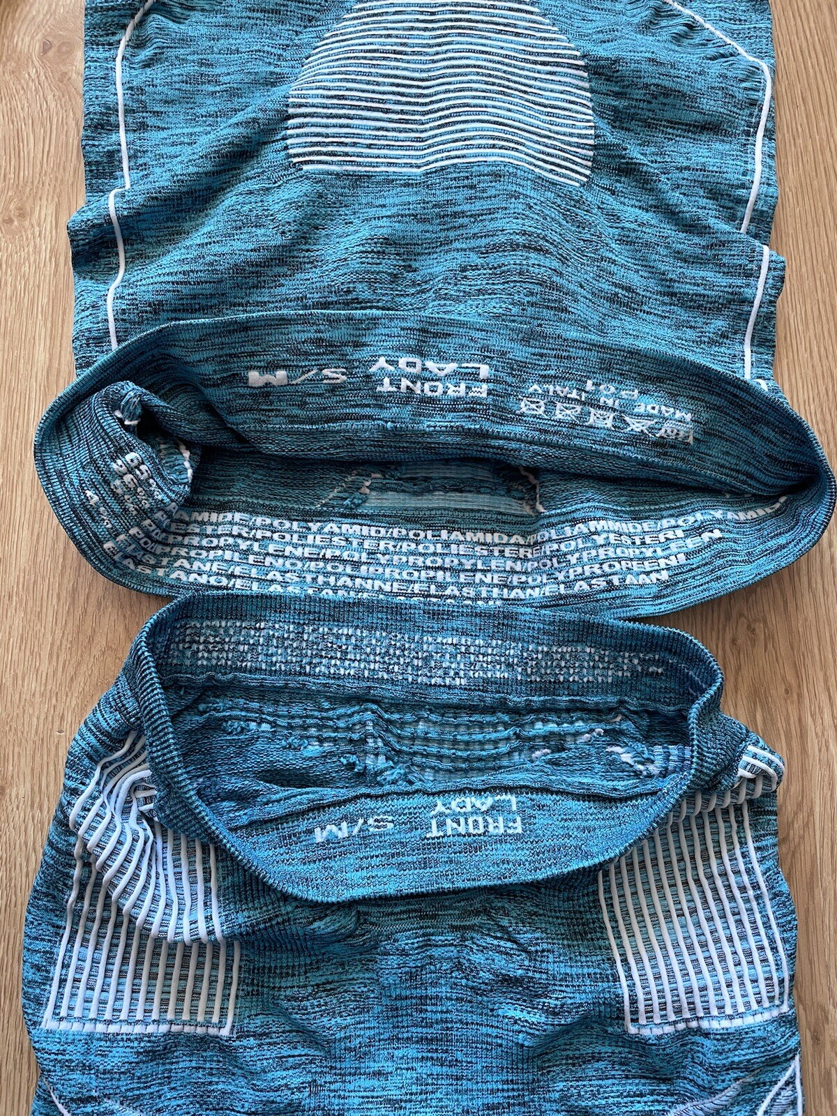 X-BIONIC Thermo Compression Base Layer Set Suit LS T-Shirt 3/4 Pants Size S/M