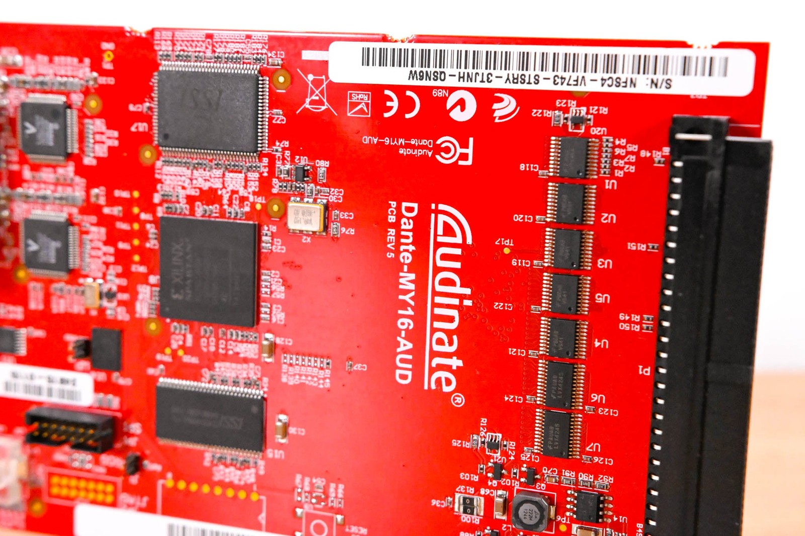 Audinate Dante-MY16-AUD 16-Channel Dante Network I/O Card CG01T36