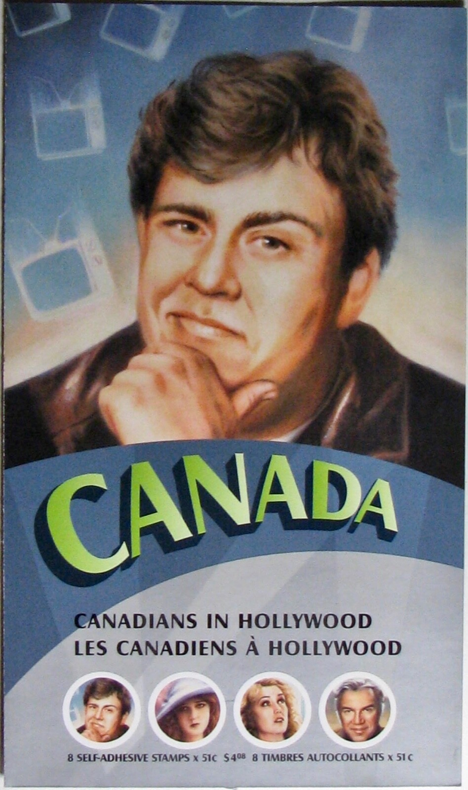 2006 CANADA #BK326: VF MNH 'Canadians in Hollywood' - Booklet of 8