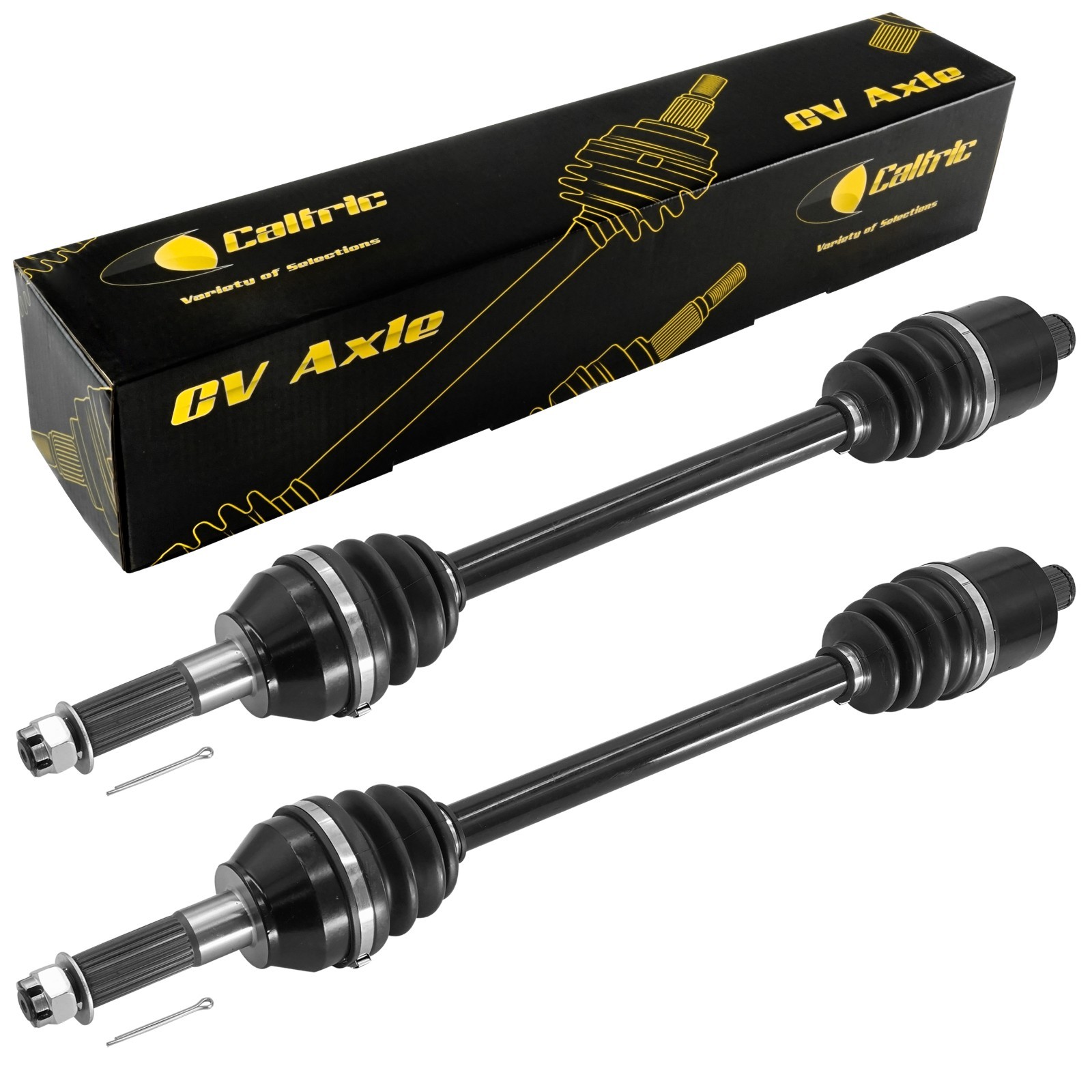 Caltric Rear Left & Right CV Joint Axle For Polaris Ranger XP 1000 2019-2026