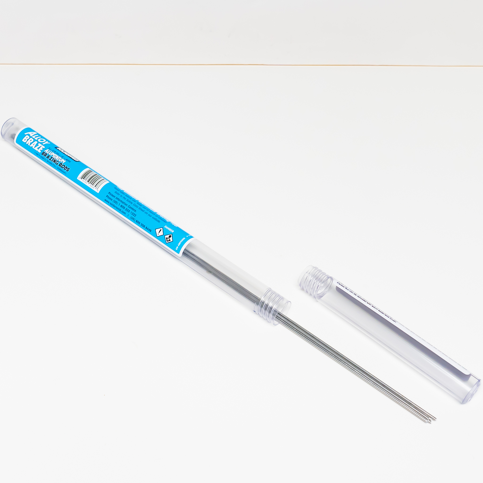 Solderweld SW-ABFC05K Alloy Sol Flux Cored Aluminum Repair Solder 5 Pack 18" Rod