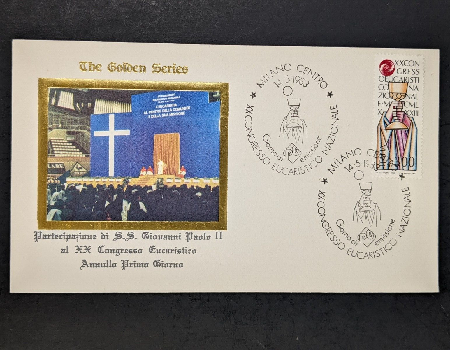 Pope John Paul II, Presides Over 20th Eucharistic Congress, 12 Covers Plus