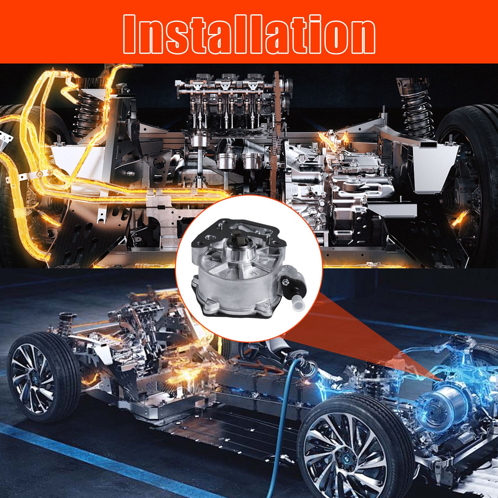 NEW Vacuum Pump Brake Booster For Chevrolet Malibu 1.5L 2016-2022 Equinox 1.5L