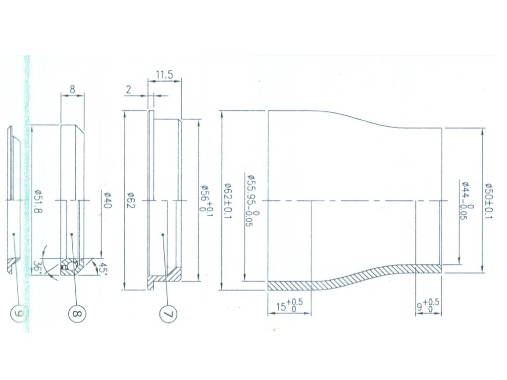 FSA No.57 1.5 ZS 1-1/8"-1.5" Integrated Sealed Bearing Tapered Headset