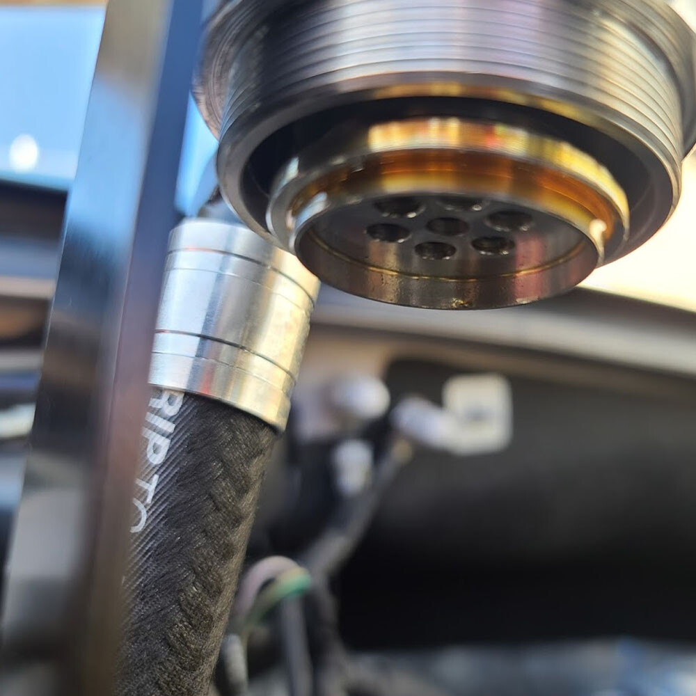 Genuine UPR Oil Catch Can Fits F150 Ecoboost 2.7 3.5 5.0 Braided Hoses