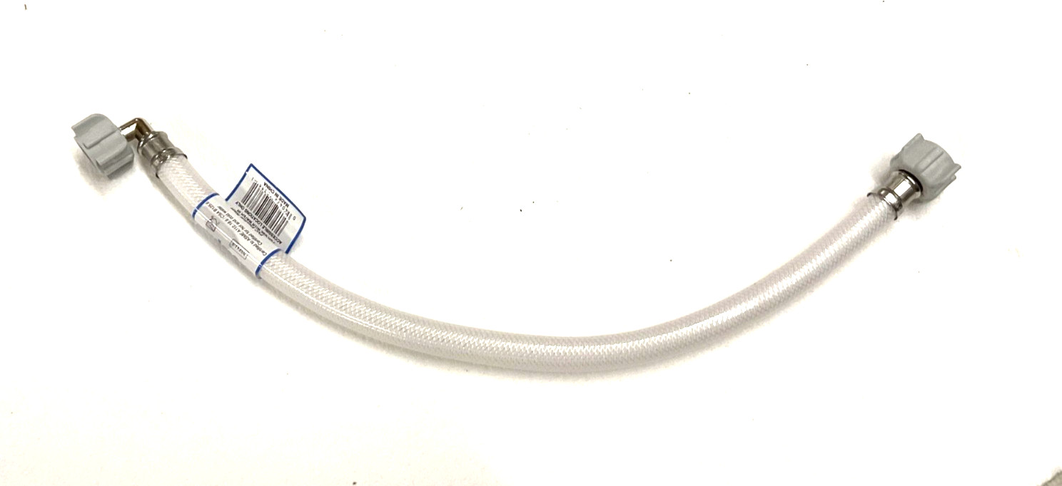Utopia Poly Braided Nylon Faucet Hose 1/2" FIP  SWL x 20" Elbow