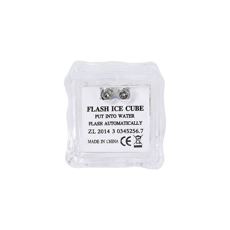 24 Light Up Ice Cube for Drinks Liquid Sensor LED Color Changing for Drinks Pond