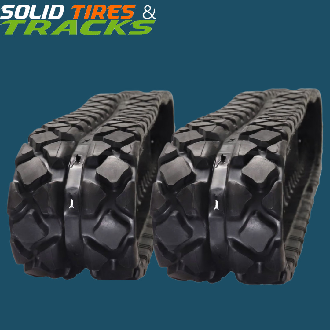 2 Rubber Tracks 7" 180x72x41 for Vermeer S450TX, S650TX, Yanmar ,Hitachi ZX10U-2