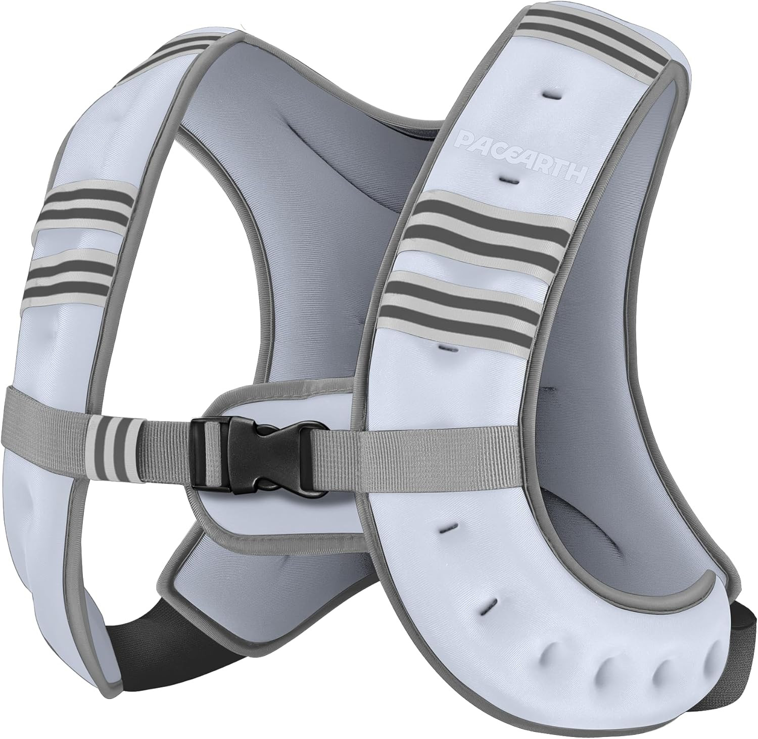 Weighted Vest,6Lb/8Lb/10Lb/12Lb/16Lb/20Lb/25Lb/30Lb Weight Vest with Reflective