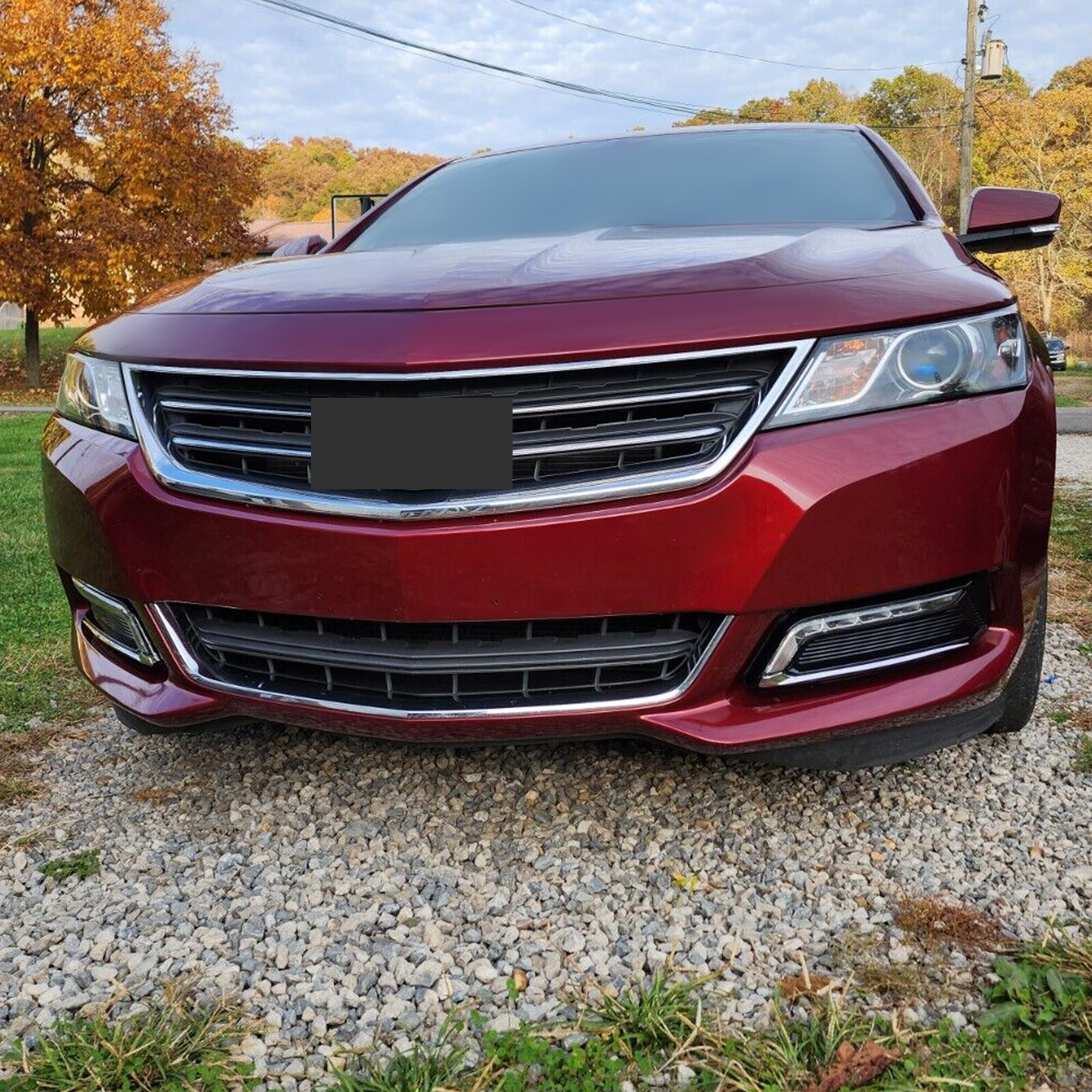 For 2014-2020 Chevy Impala Clear Lens LH+RH LED DRL Fog Light +Wiring+Switch Kit