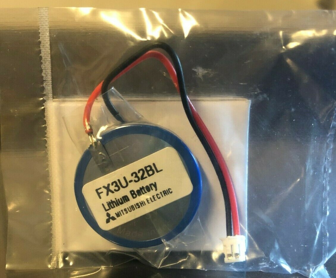 Brand New Mitsubishi FX3U-32BL 3.0v Lithium PLC Battery