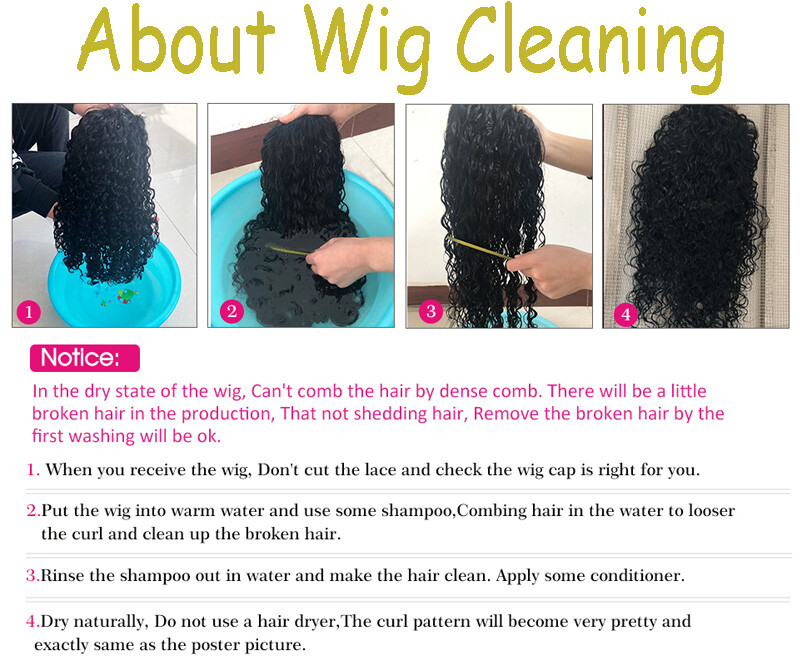 5x5 Silk Top Full Lace Human Hair Wig Water Wave Pre Plucked Silk Base Full Wig