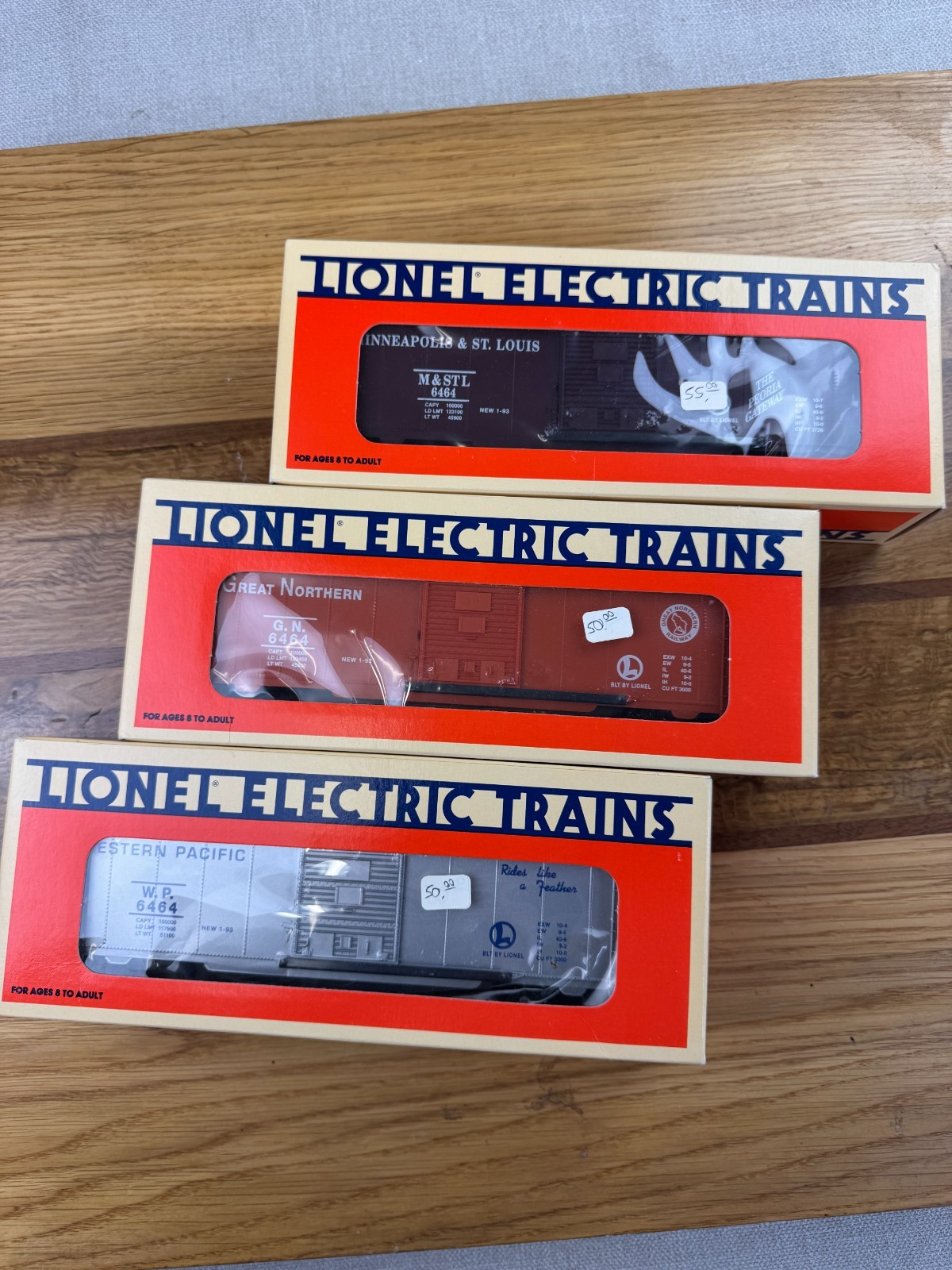 Vintage Lionel 6-19247 O Gauge 6464 Boxcar Series Edition