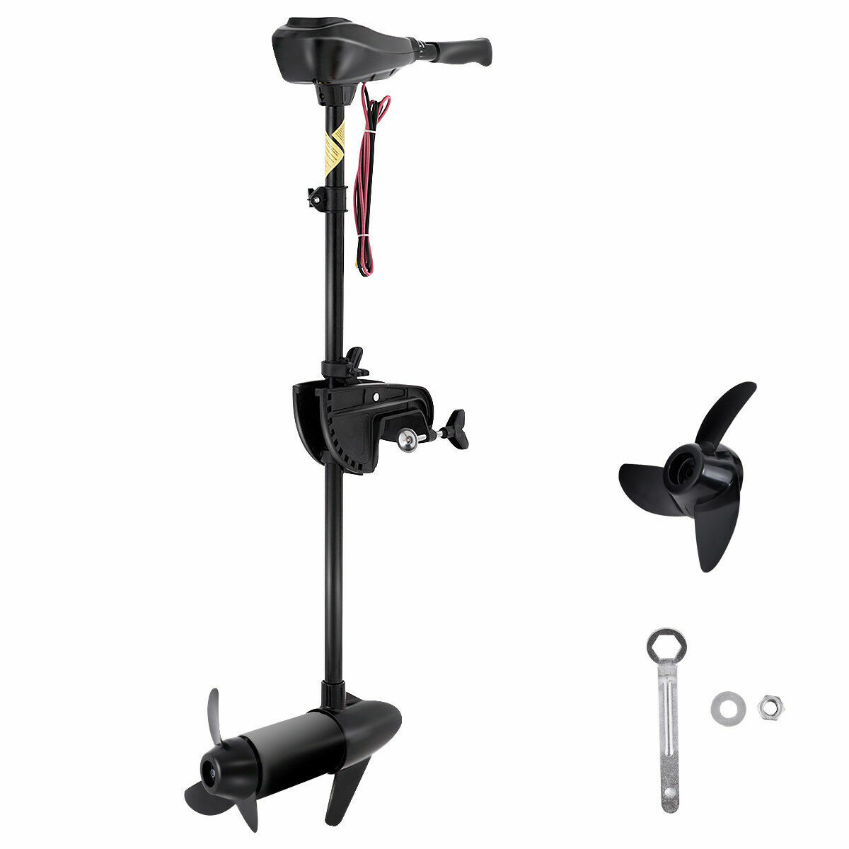 86 lbs Freshwater Transom Mounted Trolling Motor 36" Shaft
