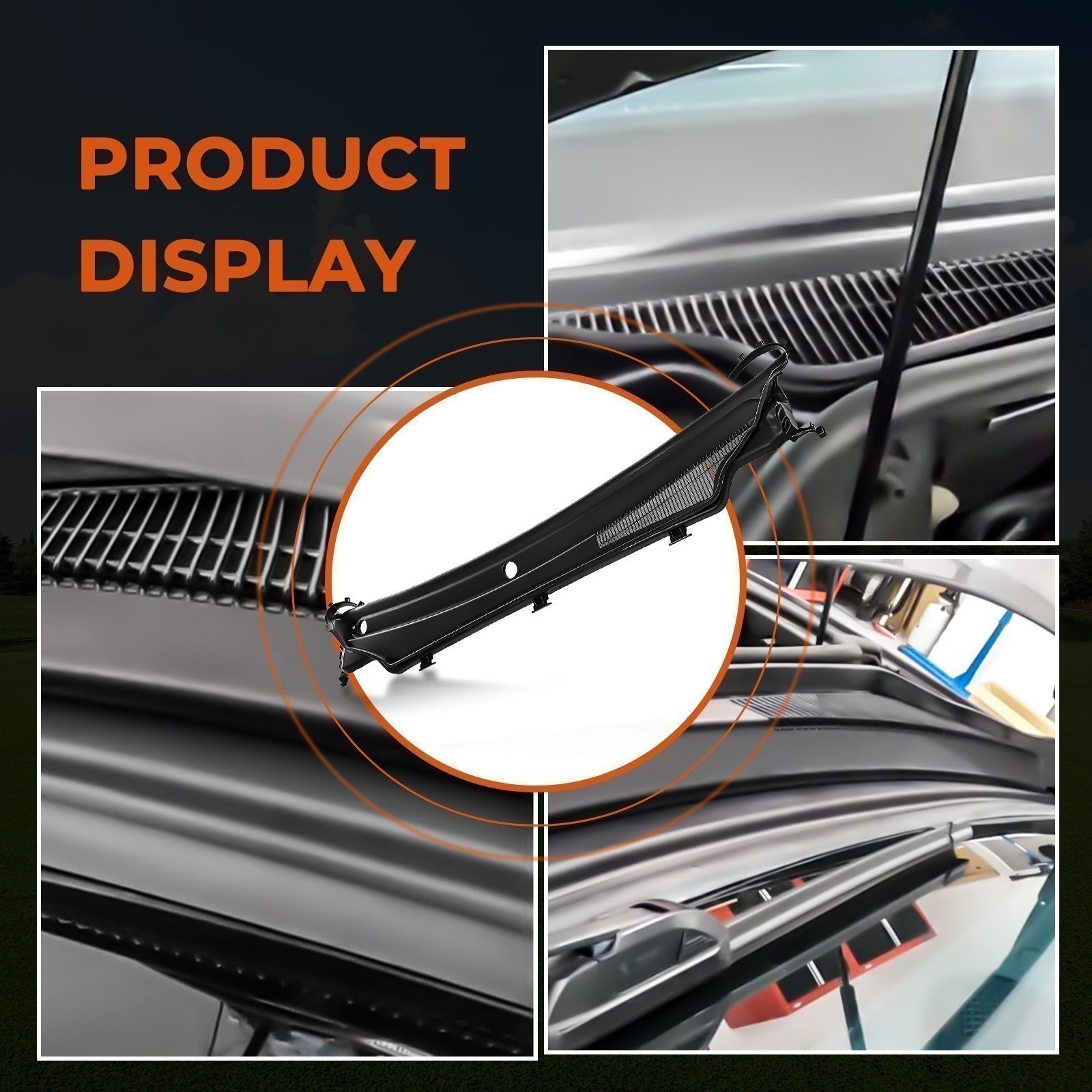 For 2011-2015 Jeep Grand Cherokee Windshield Wiper Cowl Panel Upper