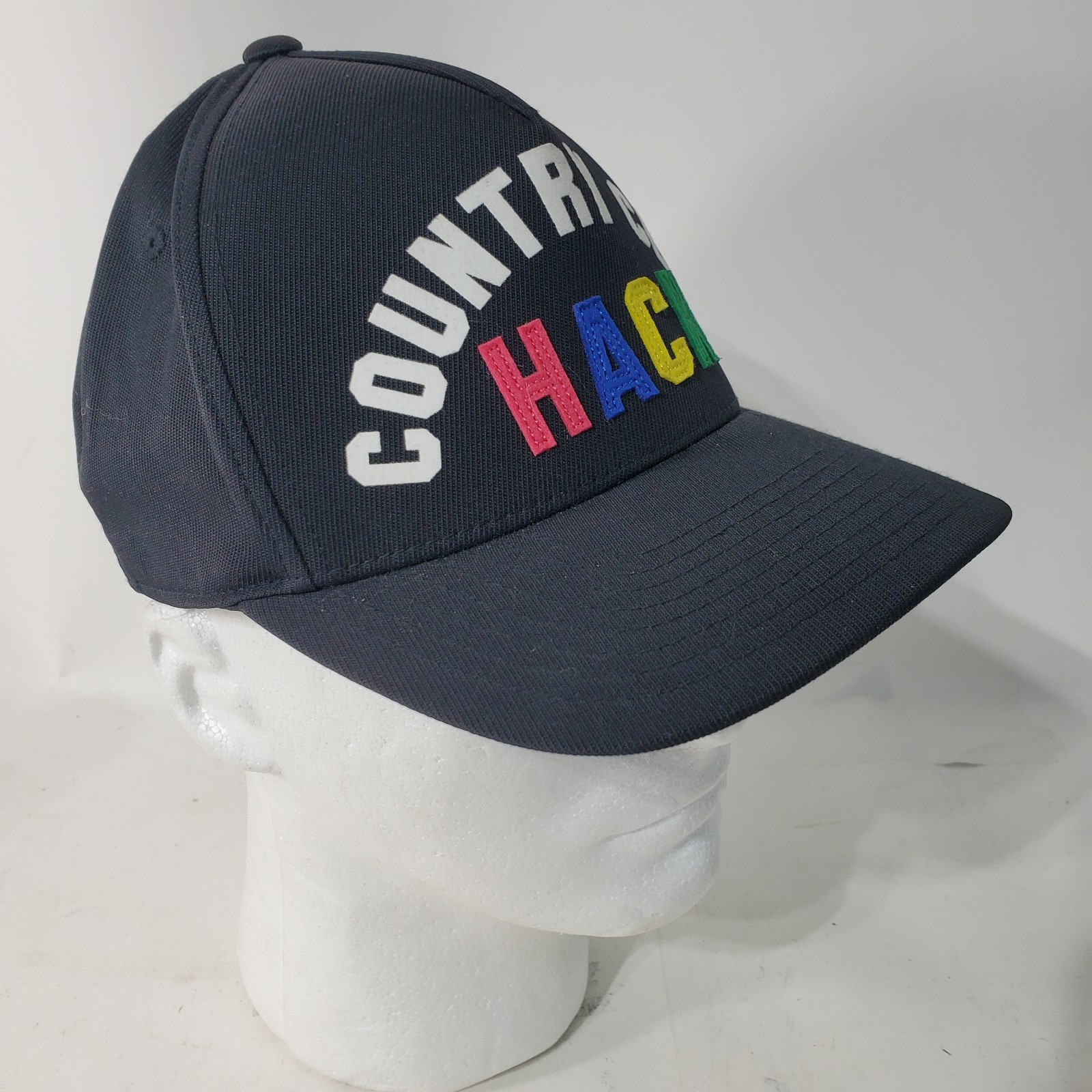 G Fore Hat Mens Black Country Club Hack Snapback Trucker Flexfit Tech 110