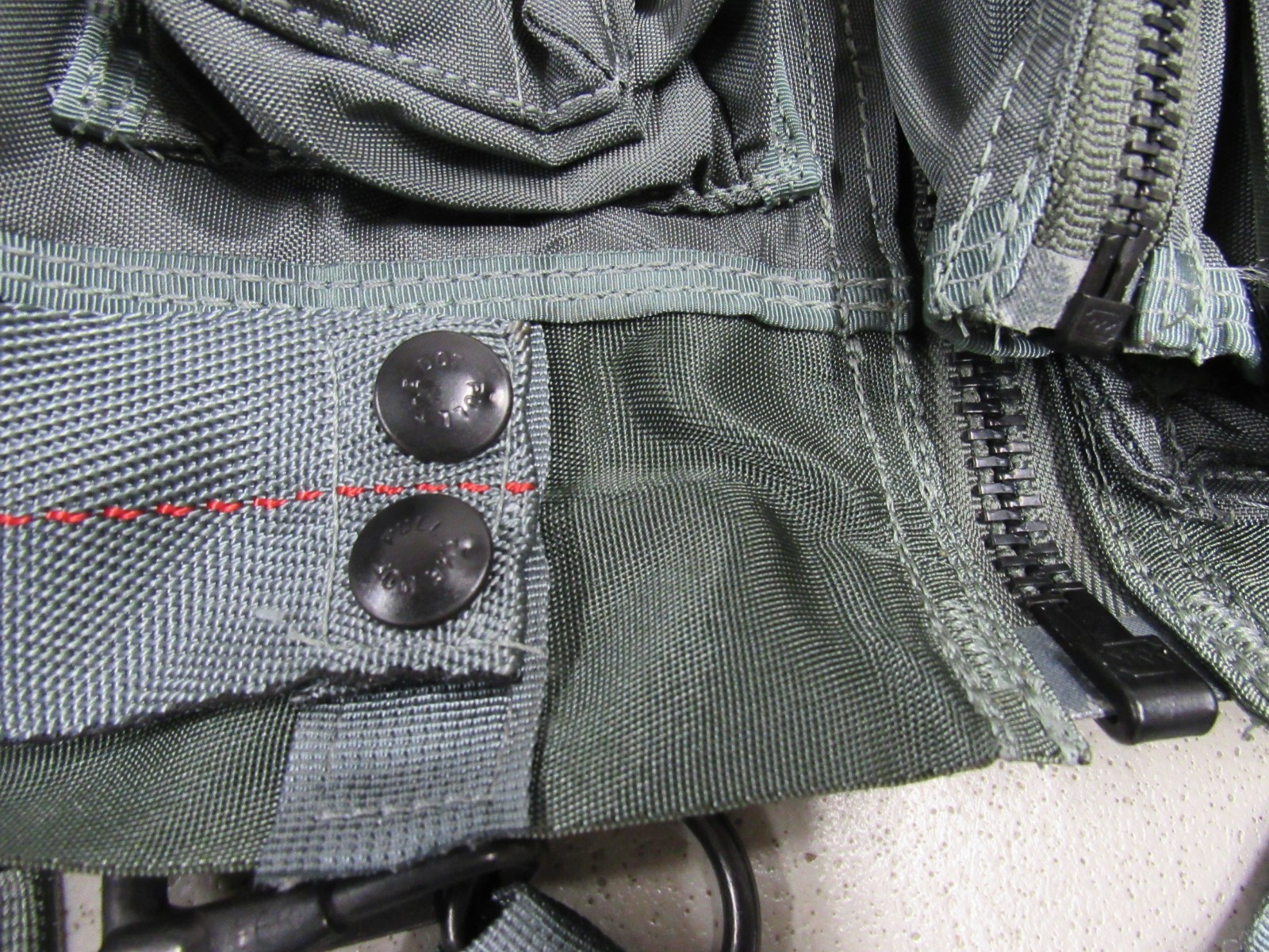 US Navy USMC Aircrew Pilot Survival Vest SV-2B w/ Holster & Knife Sheath NOS