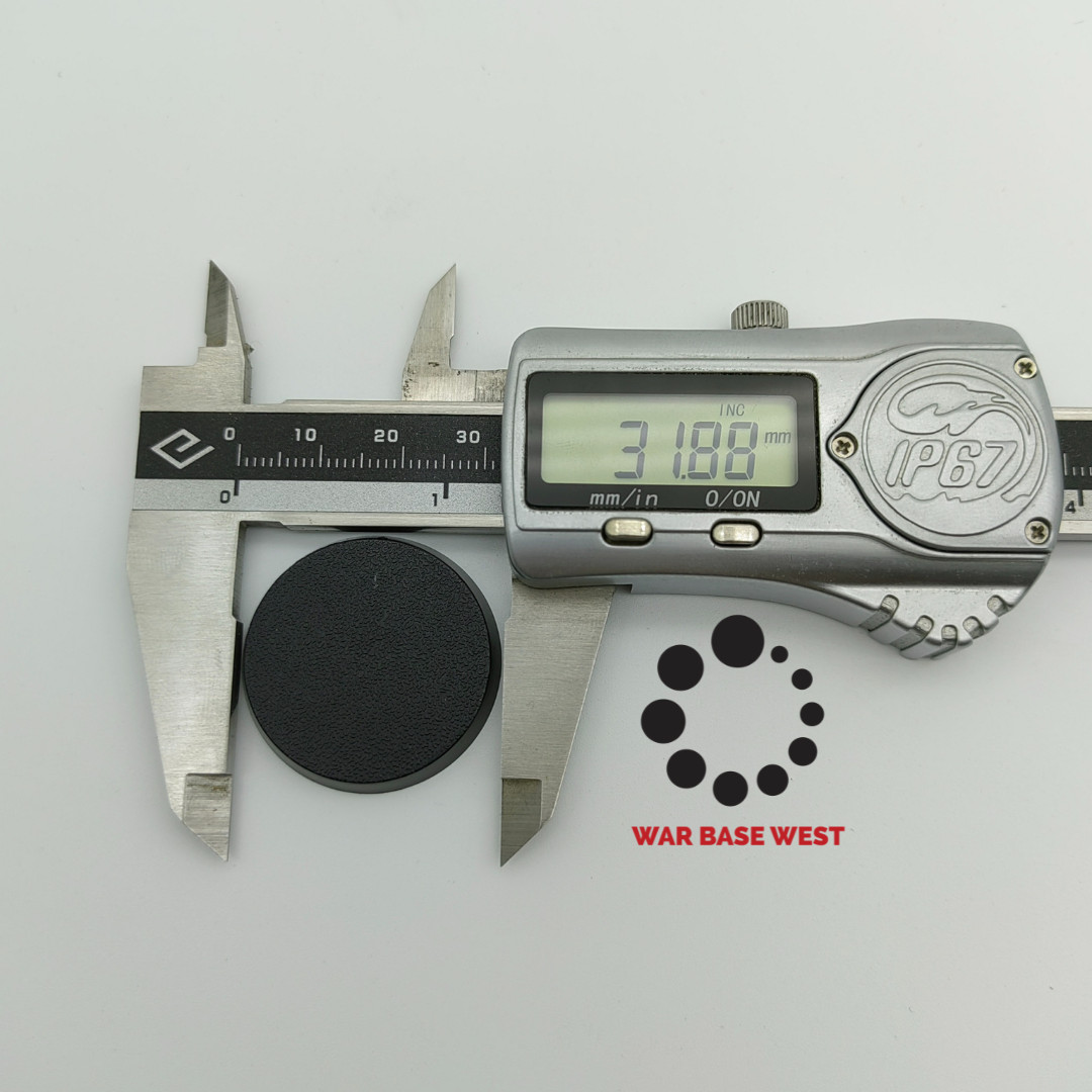 Lot Of 100 32mm Round Bases Used For Warhammer 40k + AoS Games Workshop Bitz