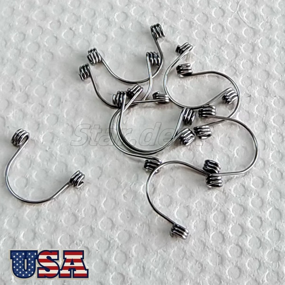 100pc Dental Ortho Torquing Torque Spring Rectangular Wire Single Anterior Teeth