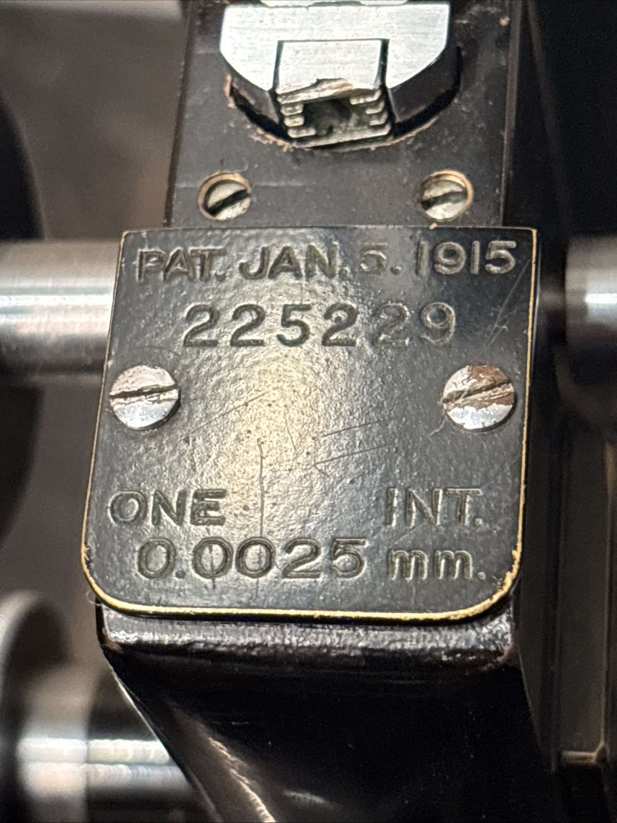 Bausch&Lomb Pat Jan 5,1915 August Waeldin Optical Microscope W/Wooden Case & Key