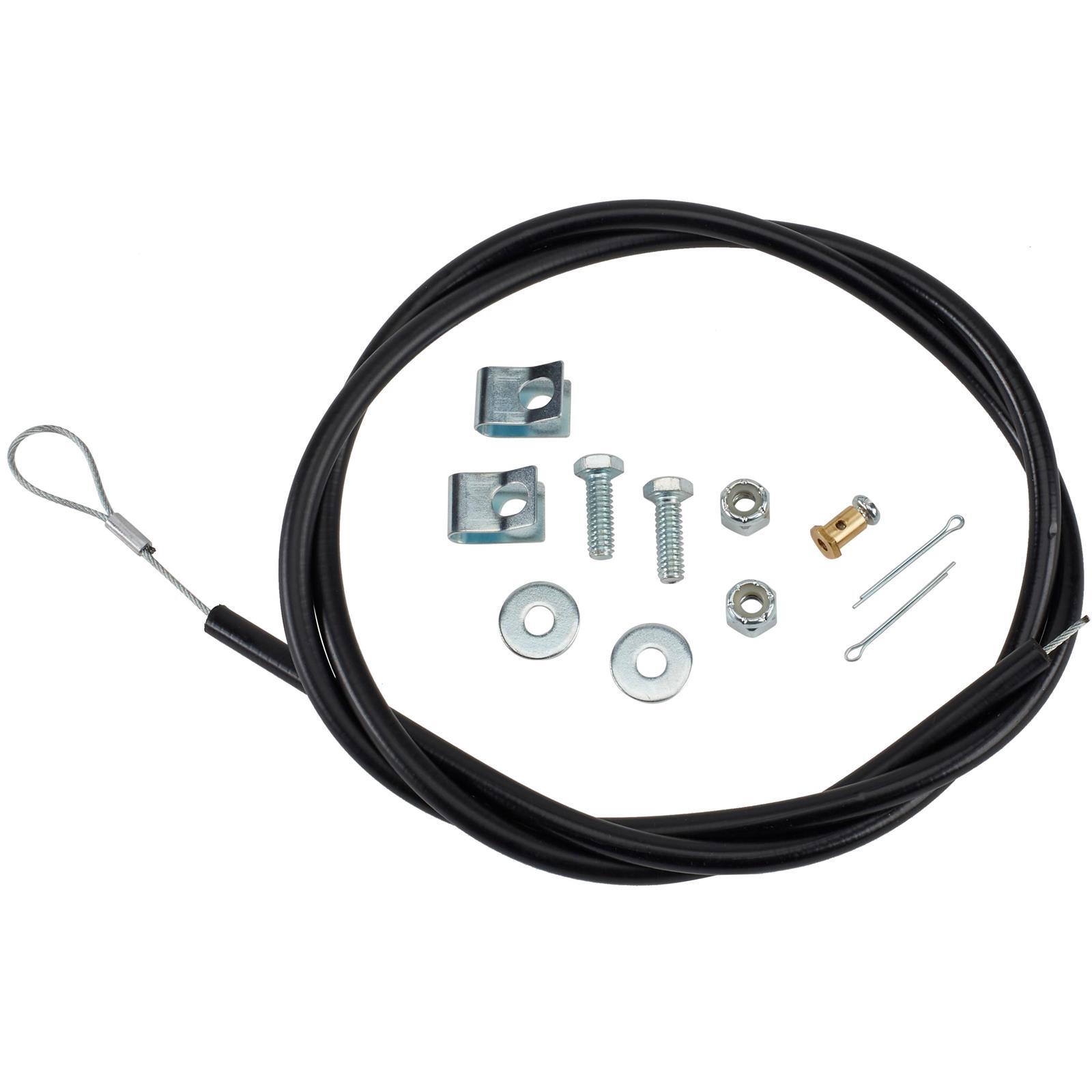 Cast Aluminum Accelerator Throttle Pedal Assembly Includes Heavy Duty Cable