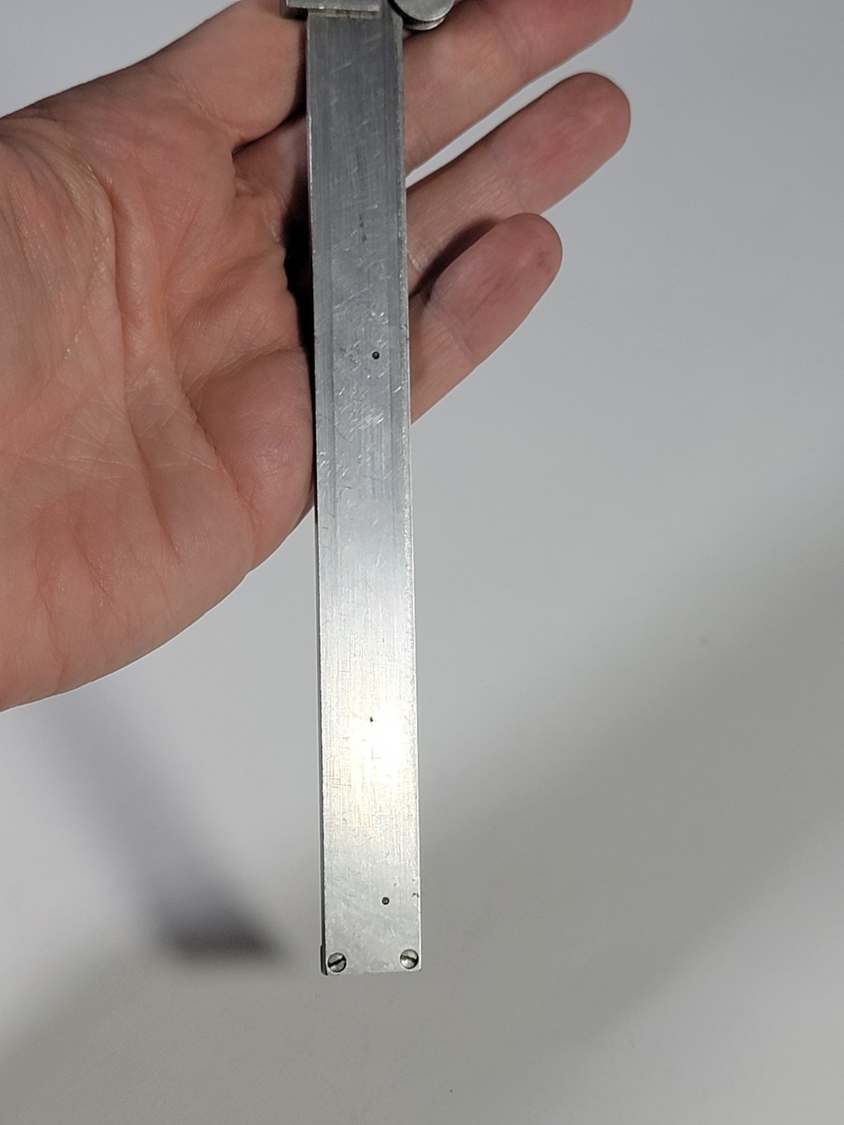 Vintage Sears Craftsman 6" Manual SAE Dial Caliper 40164 Stainless Steel Nice