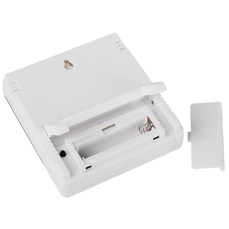 THERMOMETER INDOOR Digital LCD Hygrometer Temperature Humidity Meter Alarm Clock