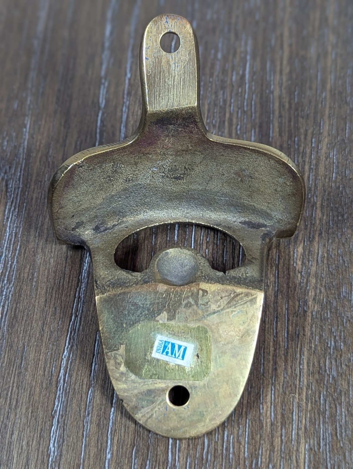 VTG Nautical Brass Bottle Opener Maritime Anchor Emboss Design Wall Mount Sail