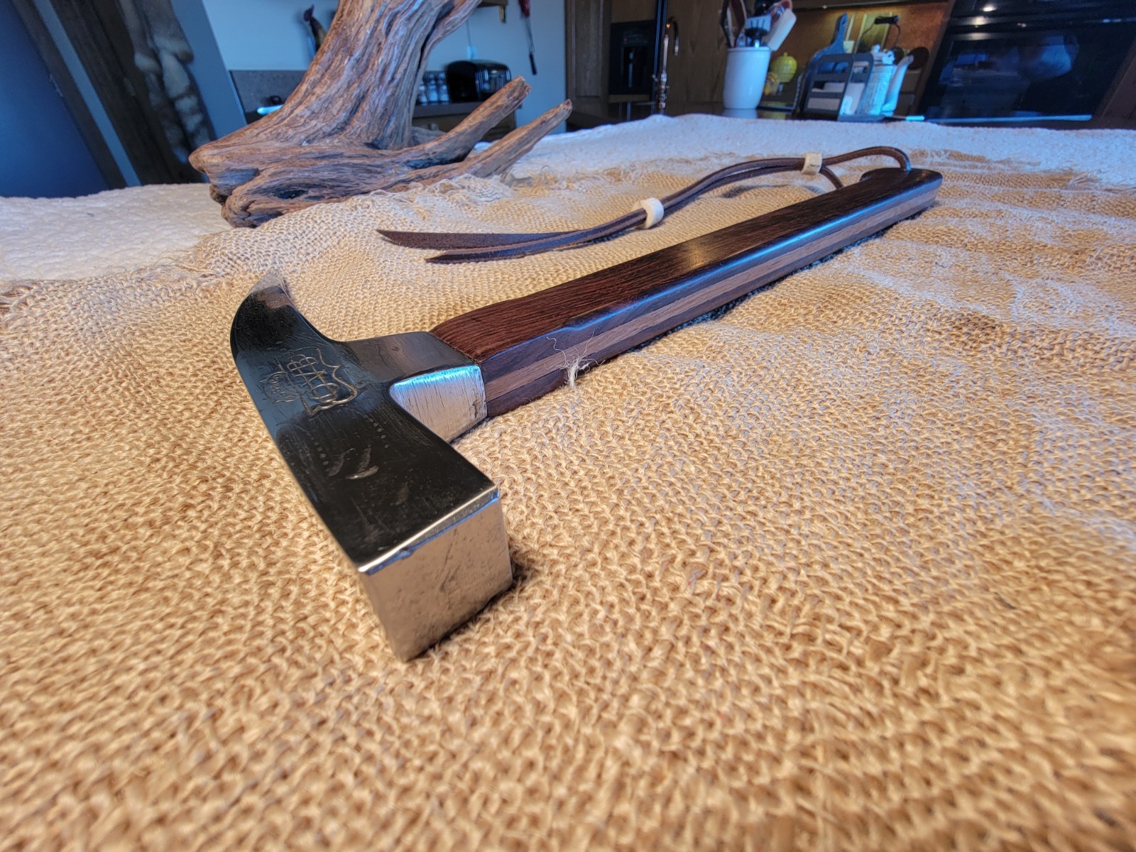 ANTIQUE HIBBARD SPENCER BARTLETT OVB ROCK PICK PROSPECTOR HAMMER NEW BRW HDL.