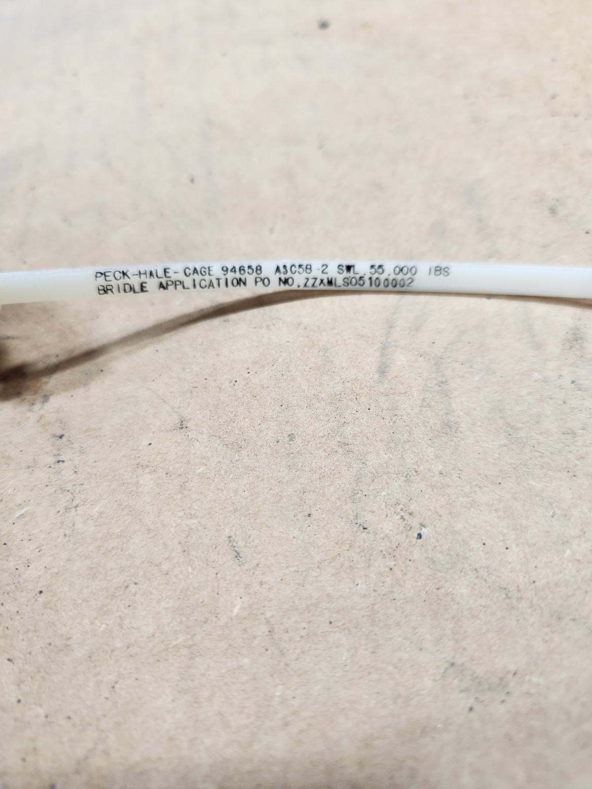 1/2" Single Leg Crosby Chain Sling Grade 100 ASC58-2